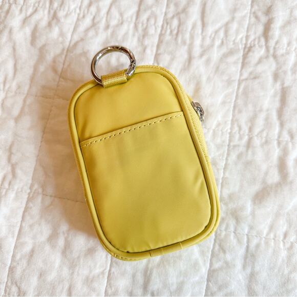Lululemon Clippable Nano Pouch NEW Chartreuse - Picture 2 of 3